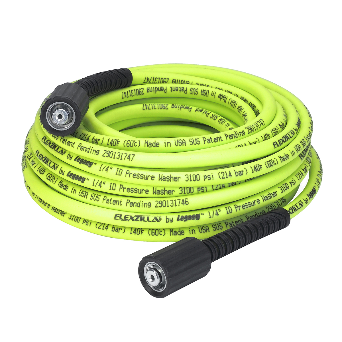Flexzilla Pressure Washer Hose, 1/4