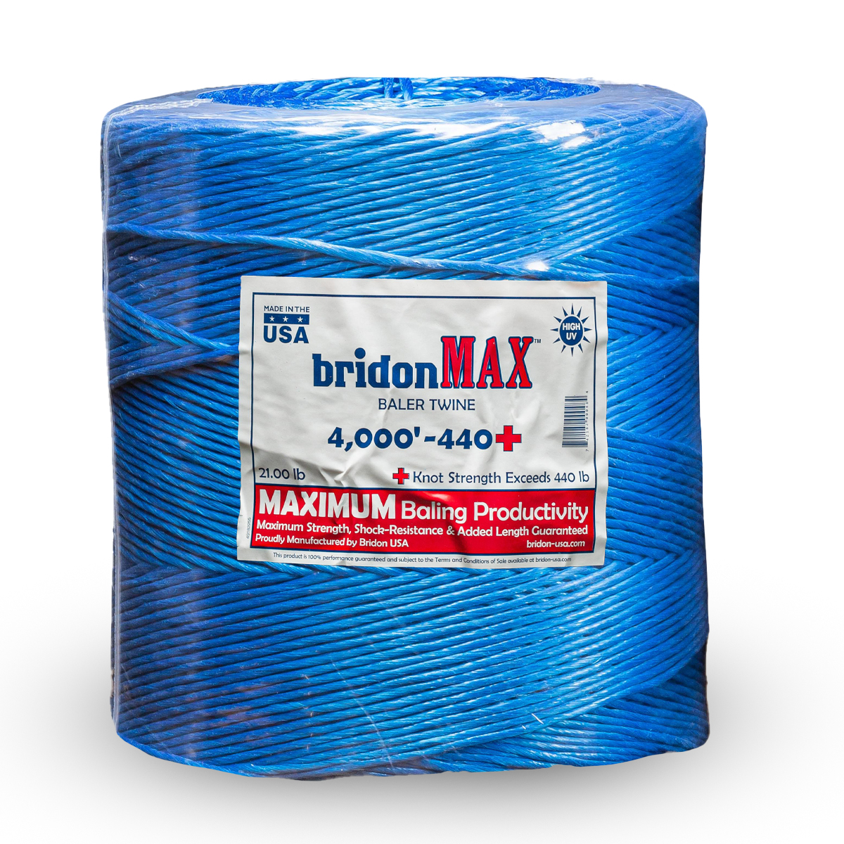 Bridon Max Single Ball Baling Twine WR440x4000' | Agzaga