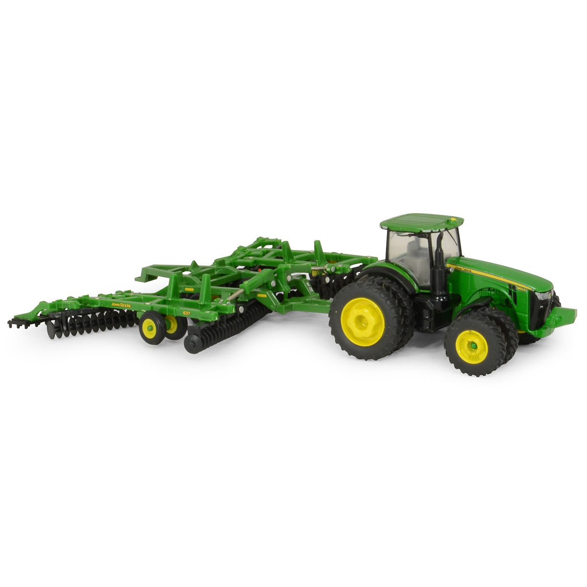 ERTL 1:64 Scale John Deere 8320R Tractor with 637 Disc | Agzaga