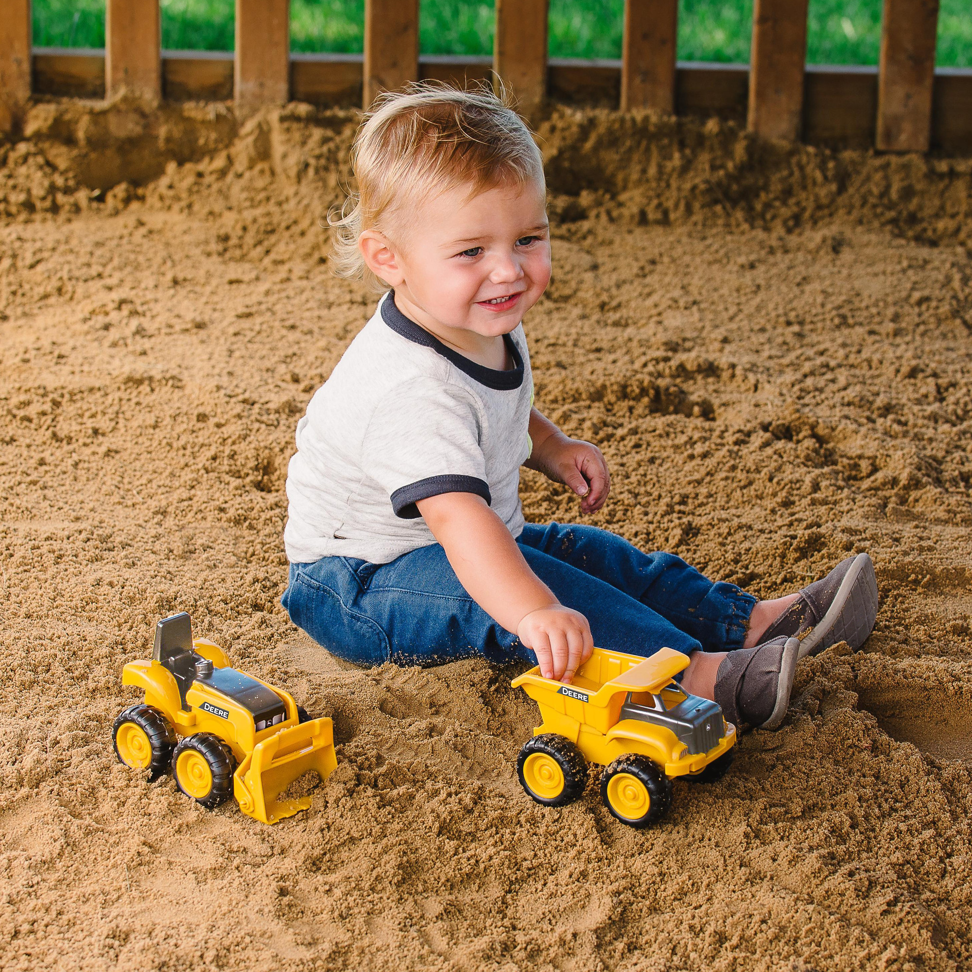 JD 6IN Sandbox Construction 2 pack - Agzaga