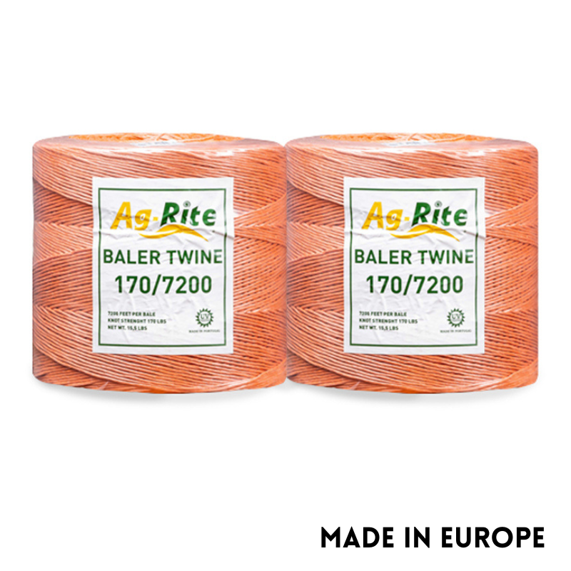 Ag-rite Baling Twine 170x9600; 2 Spools Hay Baling, Free