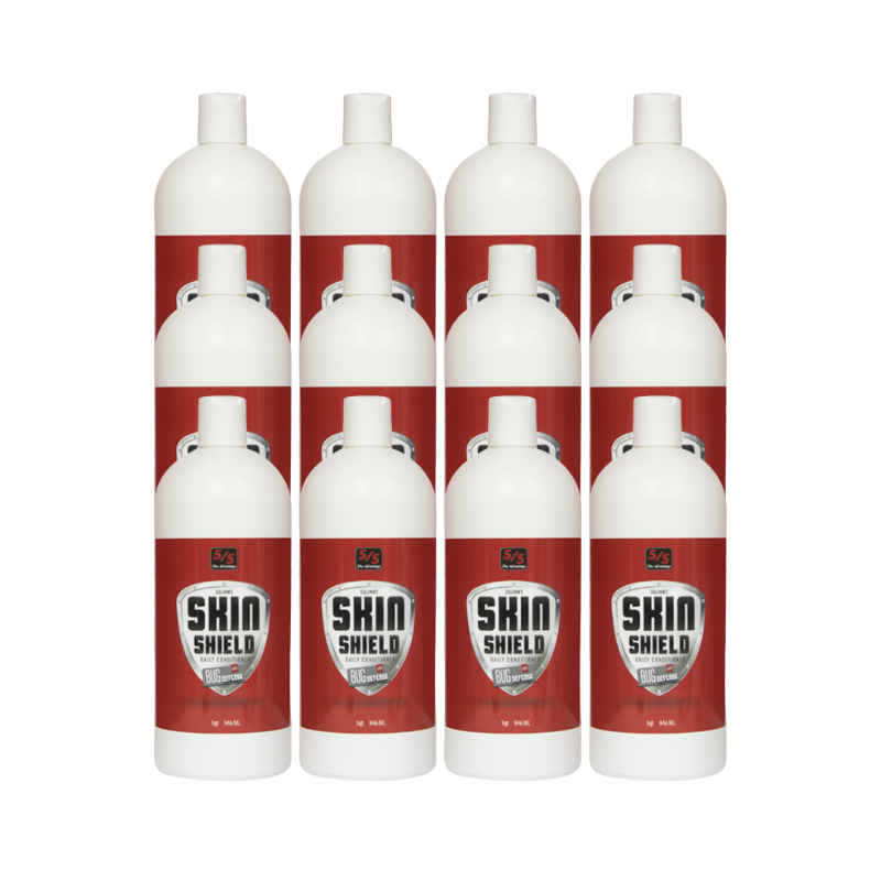 Case of Skin Shield Daily Conditioner with Bug Defense for Show