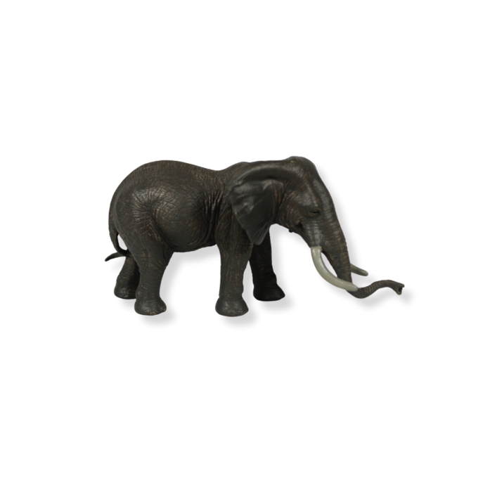 Female African Elephant with Tusks | Hand-Painted Toy | Zaga Toys
