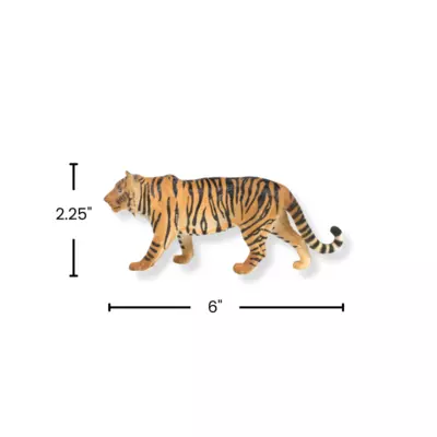 Hand-Painted Siberian Tiger | Safari Figurine | ZAGA Toys - Agzaga