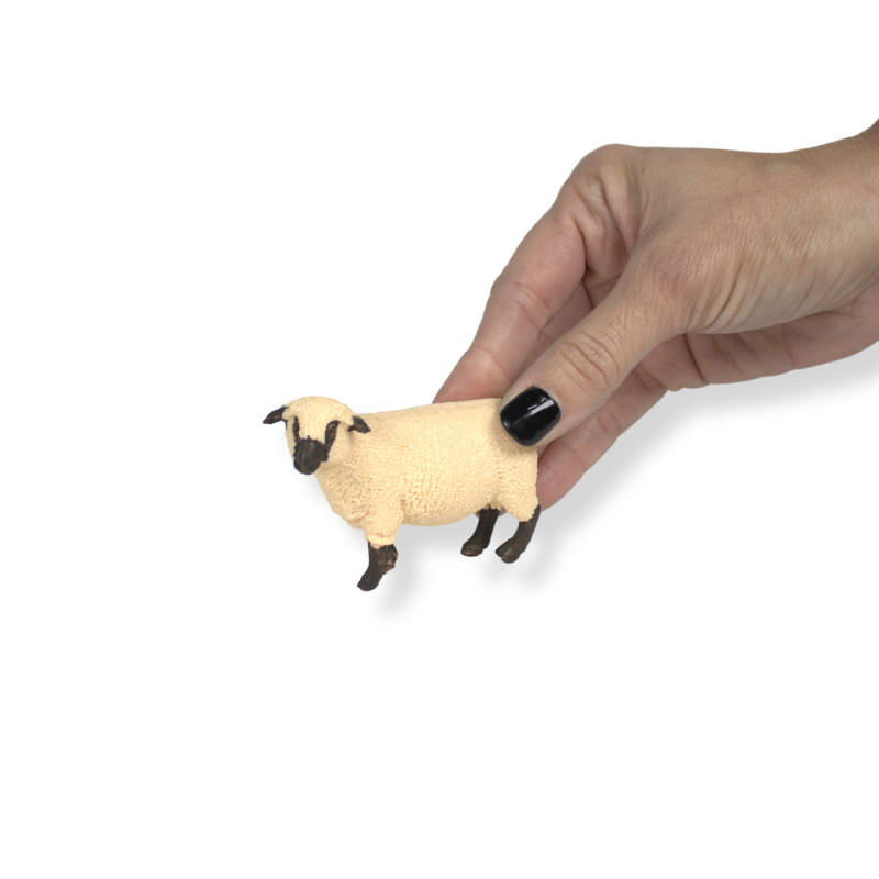 Fine Wool Sheep | Hand-Painted Sheep | Zaga Toys Farm Collection