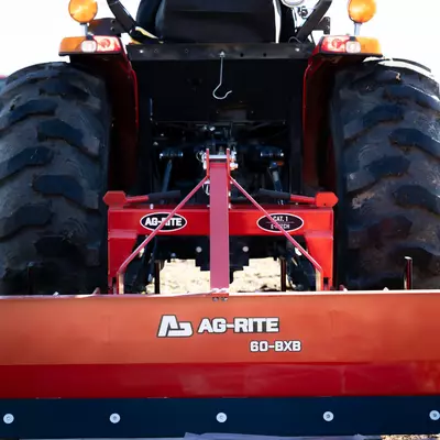 Ag-Rite 60" Box Blade | Heavy-Duty Cat. 1 Hitch Implement for Grading & Leveling