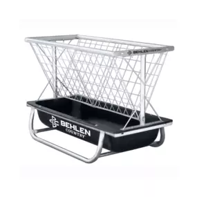Behlen Foreman Pro All-In-One Feed Station | Sheep & Goat Hay and Grain Feeder