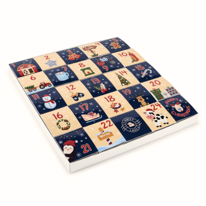 Exclusive Farm Animal Advent Calendar | Lifelike 25-Figure