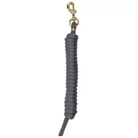 Reinsman Deluxe Lead Line | 10’ Durable Polypropylene Horse Lead with Brass Hardware | Multiple Colors