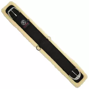 Reinsman Straight Fleece Cinch | Soft, Comfortable Horse Cinch with Roller Buckles