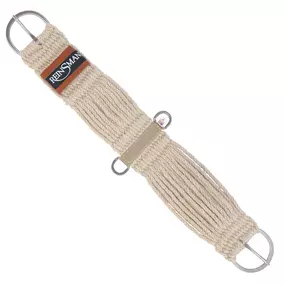 Reinsman 27 Strand Mohair Straight Cinch | Durable Natural Mohair Horse Cinch
