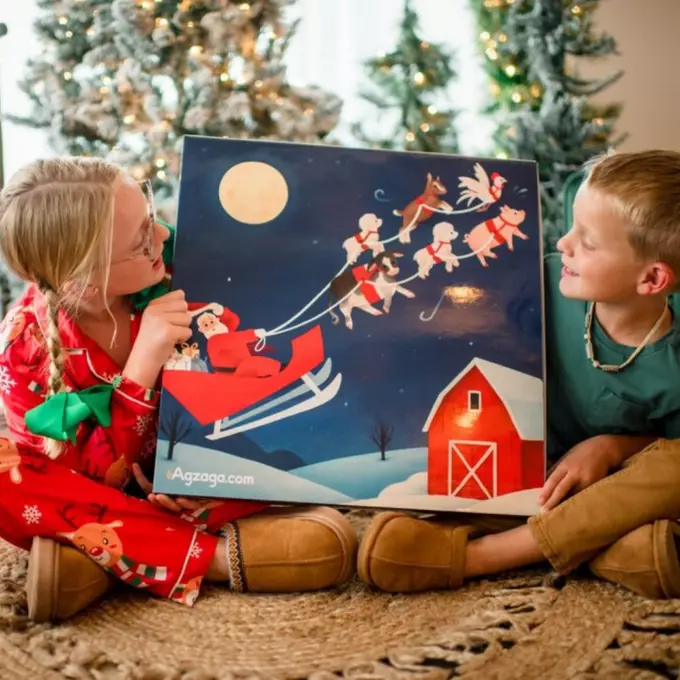 Exclusive Farm Animal Advent Calendar | Lifelike 25-Figure