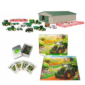John Deere Activity Pack for Kids – Puzzles and Cards Educational Gift