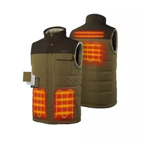 Ororo Sierra Men’s Heated Sherpa Lined Vest