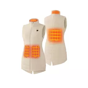 Ororo Tribeca Women’s Heated Long Puffer Vest