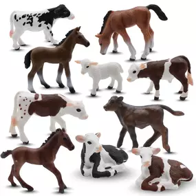 Baby Farm Animal Bundle | Likelike Farm Friends | Zaga Toys Farm Collection