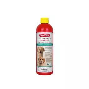 Durvet No‑Bite Flea & Tick Shampoo – 12 oz