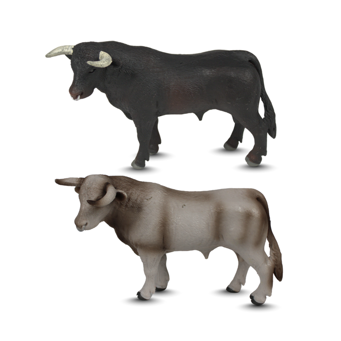 Fighting Bull Bundle | Hand-Painted Bulls | ZAGA Toys - Agzaga