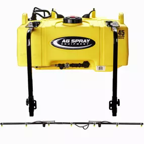 Ag Spray 45 Gallon UTV Sprayer with 7 Nozzle Boom | High-Capacity Coverage for Pastures & Plots