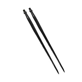 Ag-Rite 32" Threaded Bale Spears – Kit of 2 (Conus 2, No Sleeves)