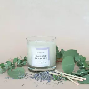 Worthy Co Classic Candle: Lavender + Patchouli