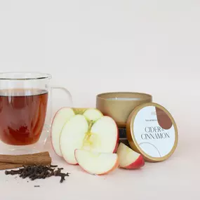 Worthy Co Travel Tin Candle: Cider + Cinnamon