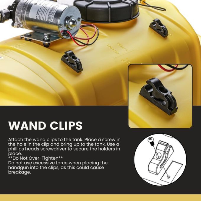 Ag Spray 25 Gallon Gold Spot Sprayer | 2.2 GPM, Deluxe Handgun
