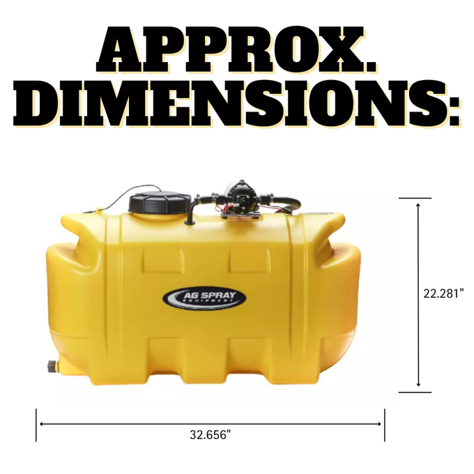 トイガン agag Ag Spray 25 Gallon Gold Spot Sprayer | 2.2 GPM, Deluxe Handgun