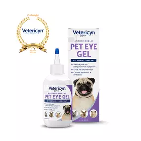 Vetericyn Plus® Antimicrobial Eye Gel – 3 oz Safe Eye Care for Pets