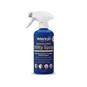 Vetericyn Plus® Antimicrobial Utility Spray – All-Animal Wound & Skin Care (16 oz)