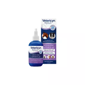 Vetericyn® Plus Animal Ophthalmic Gel – 3oz Eye Care Treatment for Pets & Livestock