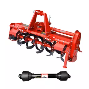 Ag-Rite 60" Rotary Tiller w' FREE PTO Shaft | Heavy-Duty Gear Drive Tiller for Precision Soil Preparation