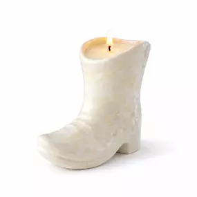 Worthy Co Boot Candle: Sea Salt + Agave
