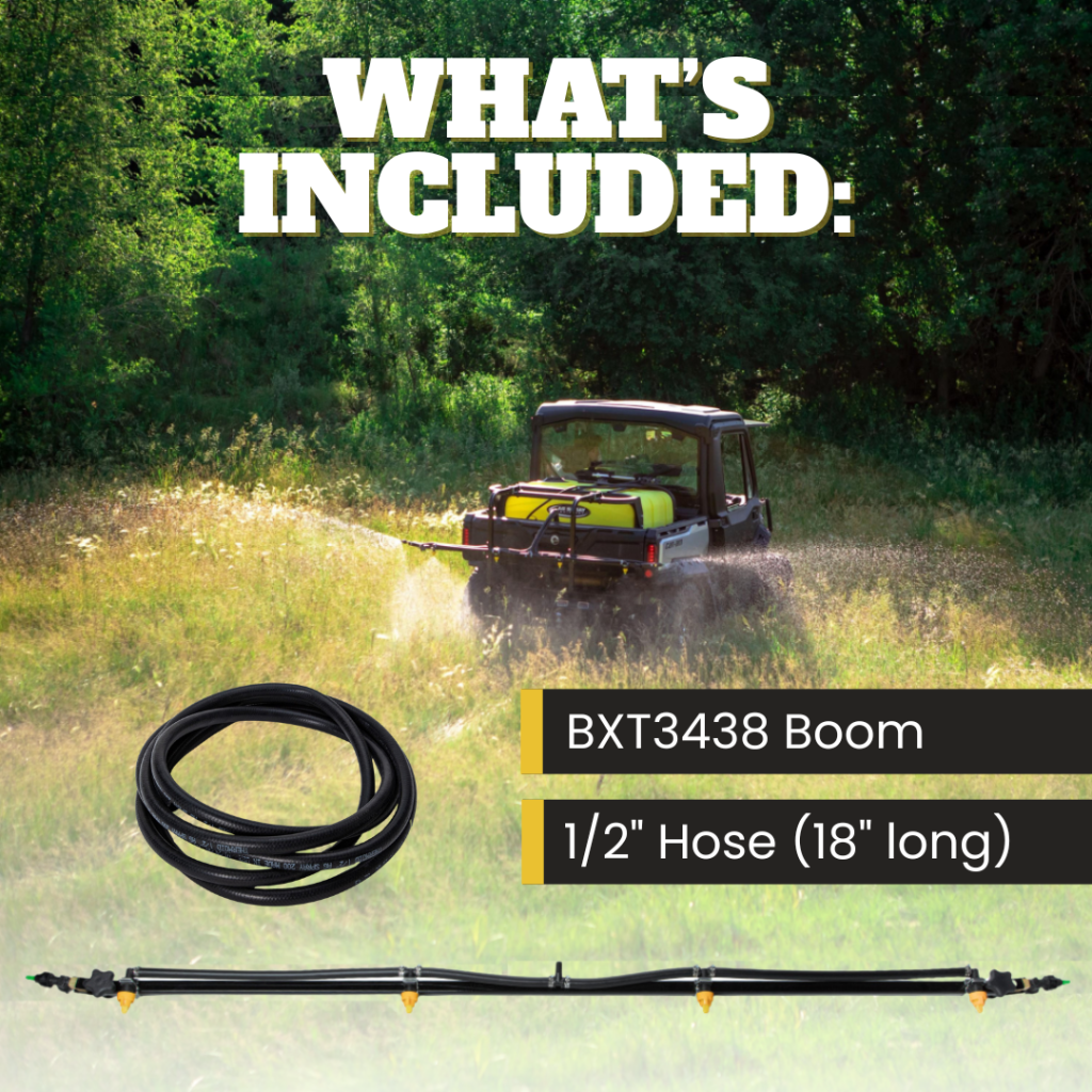 Ag Spray BXT3438 Boomless Boom | 34ft. Coverage | 3-Section