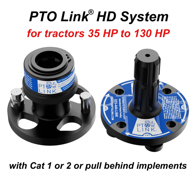 PTO Link® HD Implement Coupler | Male Plate Quick-Connect for 35