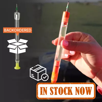 Clear Dart Medicating Darts – Side Port Needles | Gel Collar Technology, Multiple Sizes & Options