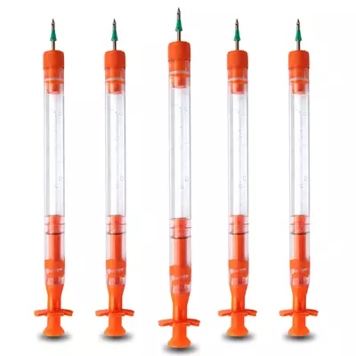 Clear Dart Medicating Darts – Side Port Needles | Gel Collar Technology, Multiple Sizes & Options