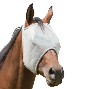 Open Ear Horse Fly Mask with Xtended Life™ Closure System – Lightweight Fly Protection for Sensitive Horses 