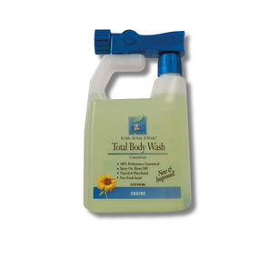 eZall® Total Body Wash – Plant-Based Horse, Livestock & Pet Shampoo Concentrate 