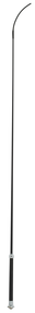Weaver Livestock Basic Whip with Chrome Tipped Handle | Premium Show Pig Whip