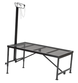 Weaver Livestock Steel Trimming Stand with Wire Head Piece | Heavy-Duty Sheep & Goat Trimming Stand