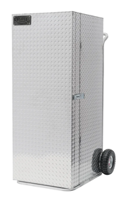 Weaver Livestock 5' Deluxe Dolly Show Box | Aluminum Livestock Show Box with Dolly