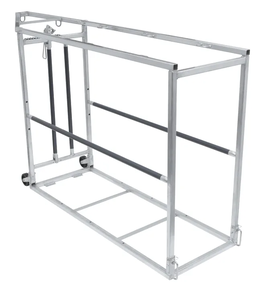 Weaver Livestock 7-1/2' Professional Cattle Chute | Collapsible Aluminum Show Cattle Chute