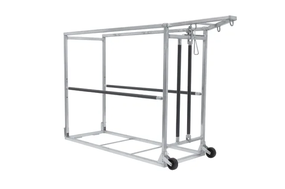 Weaver Livestock 8' Professional Cattle Chute | Collapsible Aluminum Show Cattle Chute
