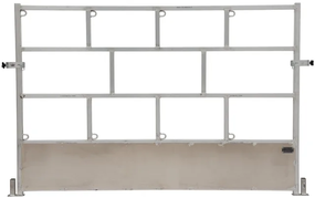 Weaver Livestock Aluminum Fan Cage Front Panel | Livestock Show Fan Cage Panel