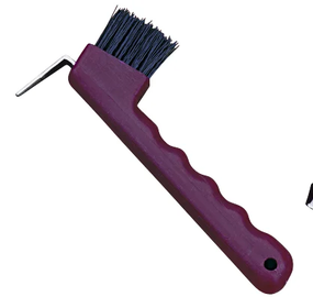 Weaver Hoof Pick & Brush – 2-in-1 Horse Hoof Cleaning Tool with Comfort Grip Handle 