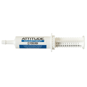 Stock Show Secrets Attitude Adjustment Paste | Show Day Stress Support Paste for Livestock 