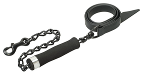 Sure Hand® Cattle Lead with Regular Chain – Brahma Webb® Show Lead for Youth Livestock Exhibitors 
