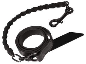 Weaver Livestock Brahma Webb® Covered Chain Cattle Lead – 36" Lead with 20" Covered Chain 