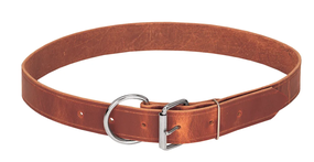 Weaver Livestock Premium Leather Cattle Neck Strap – Riveted Harness Leather Neck Strap 